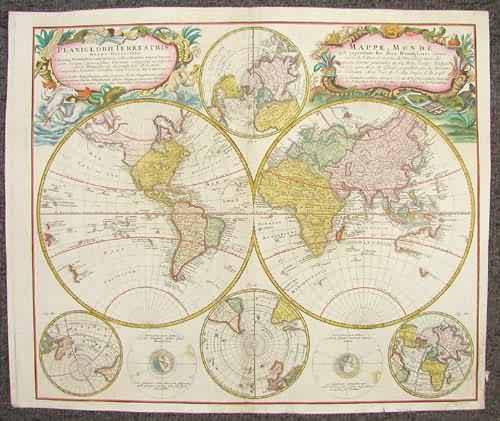 Planiglobii Terrestris Mappe Monde Planiglobii Terrestris Mappe Monde