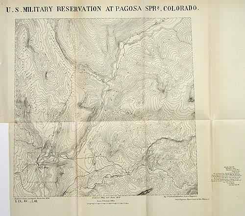 U.S. Military Reservation at Pagosa Springs