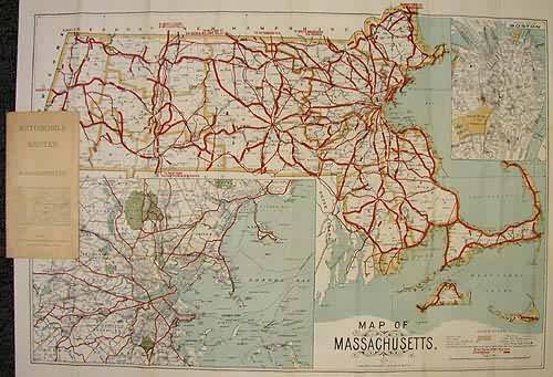 Map of Massachusetts   (Pocket Map)