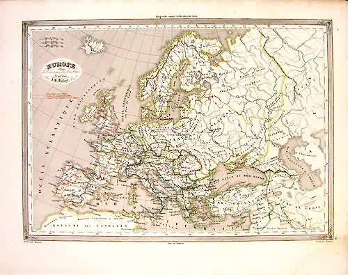 Europe a lepoque de l'Invasion des Barbares (Europe at the time of the Invasion of the Barbarians) '