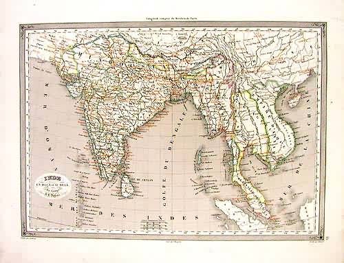Inde en Deca et au dela du Gange (India)'