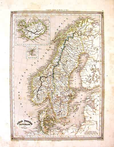 Suede Norwege et Danemark (Sweden Norway and Denmark