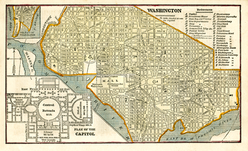 Washington / Plan of the Capitol