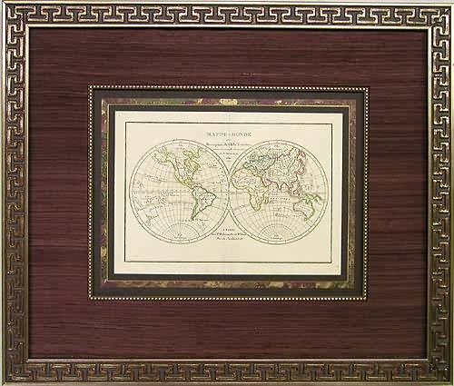 Mappe-Monde ou Description du Globe Terrestre Mappe-Monde ou Description du Globe Terrestre