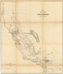 Map of Public Surveys in California to accompany Report of Surveyor Genl. 1855