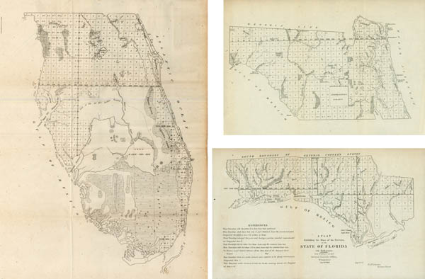 State of Florida (3 map set)