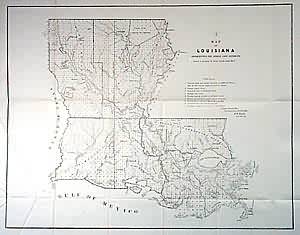 Map of Louisiana