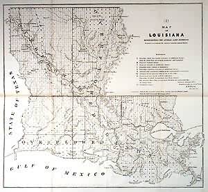 Map of Louisiana