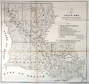 Map of Louisiana