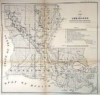 Map of Louisiana