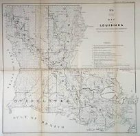 Map of Louisiana