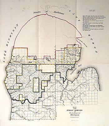 Sketch of the Public Surveys in The North Part of Michigan