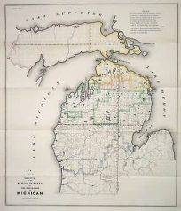 Sketch of the Public Surveys in the North part of Michigan