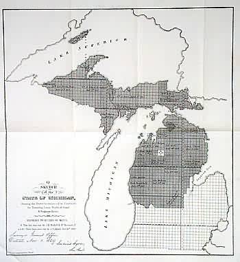 Sketch of the State of Michigan