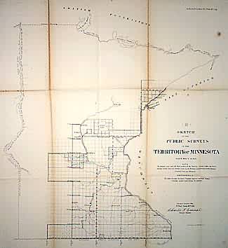 Sketch of the Public Surveys in the Territory of Minnesota