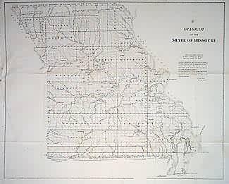 Diagram of the State of Missouri