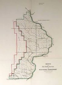 Sketch of The Public Surveys in Wisconsin Territory