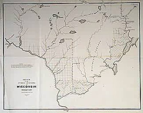 Sketch of The Public Surveys in Wisconsin Territory