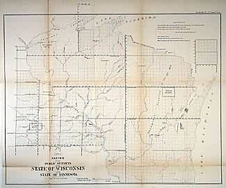 Sketch of the Public Surveys in the State of Wisconsin and State of Minnesota