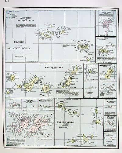 Islands in the Atlantic Ocean Islands in the Atlantic Ocean