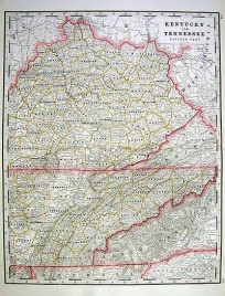 Kentucky and Tennessee - Eastern Part