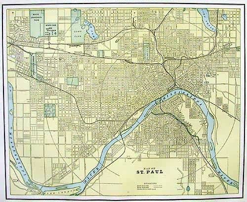 Map of St. Paul