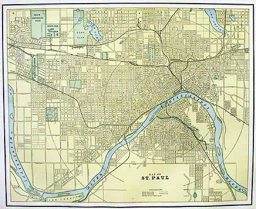 Map of St. Paul