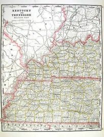 Kentucky and Tennessee - Western Part
