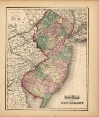 Grays Atlas Map of New Jersey'