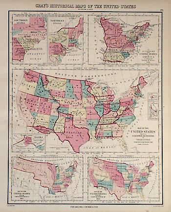 Grays Historical Maps of the United States'
