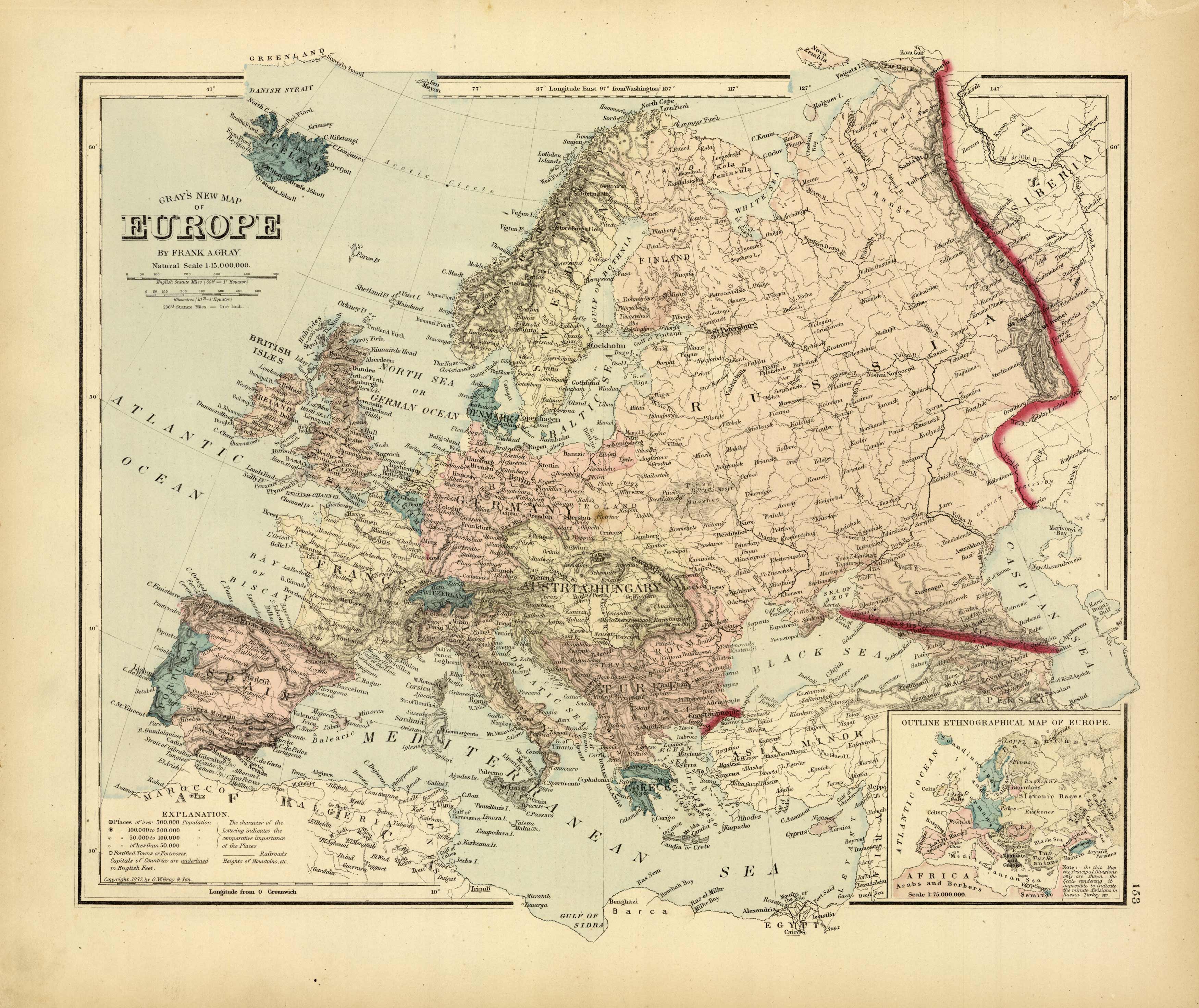 Grays New Map of Europe’ - Art Source International