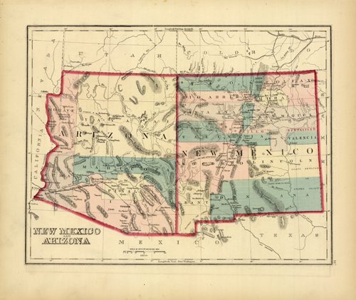 New Mexico and Arizona