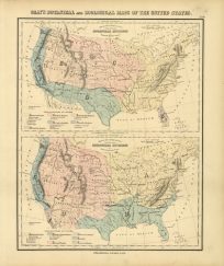 Grays Botanical and Zoological Maps of the United States'