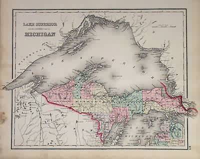 Lake Superior and the Northern Part of Michigan