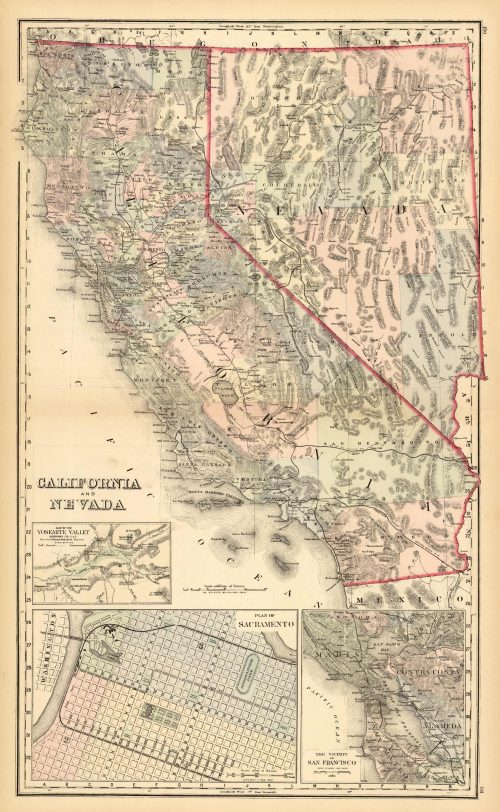 California and Nevada