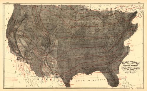 Climatological Map of the United States