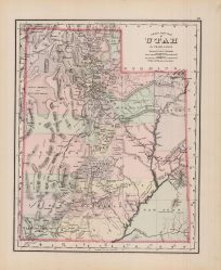 Grays New Map of Utah'