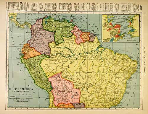 South America (Northern Part) South America (Northern Part)