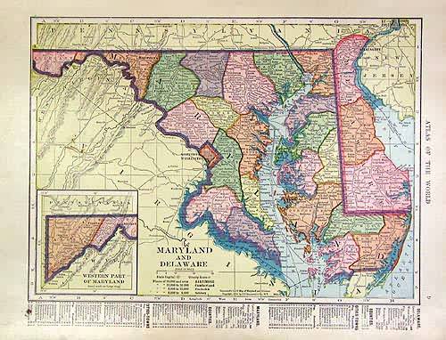 Maryland and Delaware