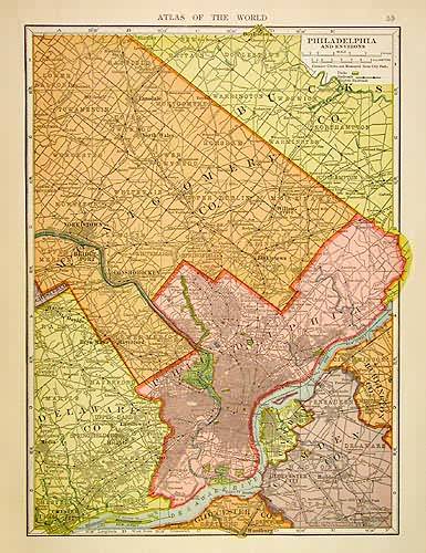 Philadelphia and Environs