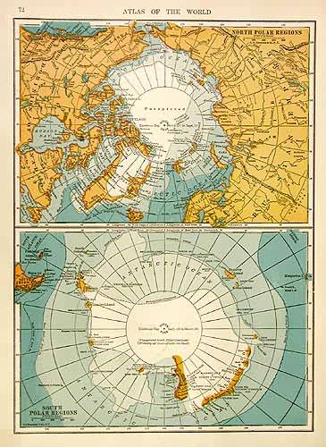 North and South Polar Regions - Art Source International