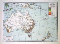 Population Map of Australasia