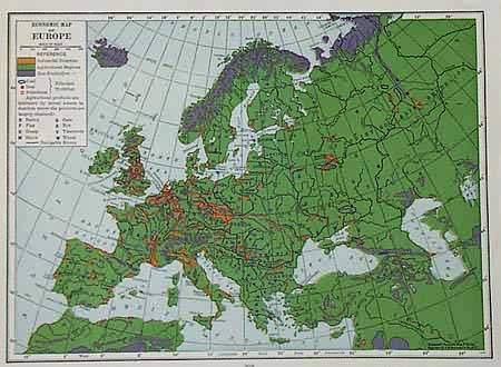 Economic Map of Europe