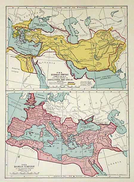 The Persian Empire / The Roman Empire