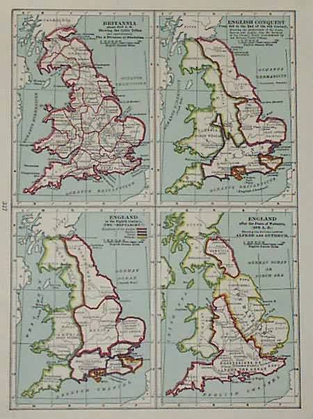 Britannia / English Conquest / Englandin the Eighh Century / England after the Peace of Wedmore