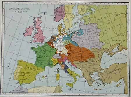 Europe in 1763 Europe in 1763