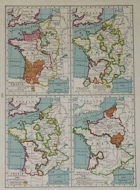 English Possessions in France / France at the Death of Philip IV / France at the Peace of Bretigny