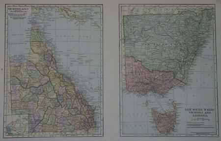 Queensland / New South Wales Victoria and Tasmania