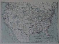Inland Waterways Map of United States