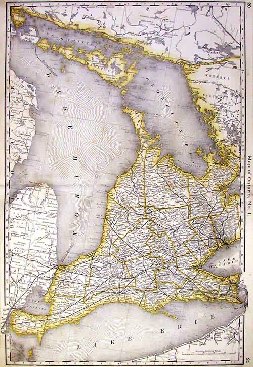 Map of Ontario Map of Ontario